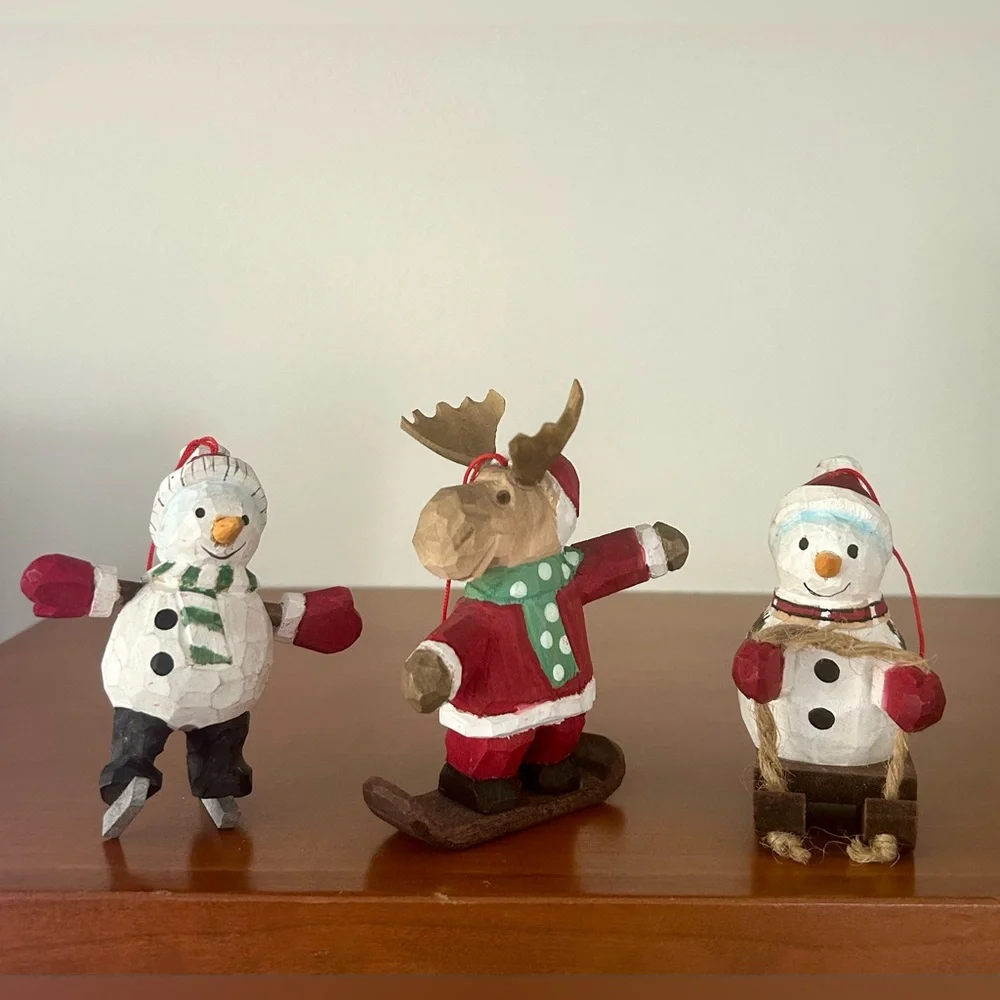 Crate and Barrel Rustic Ornaments